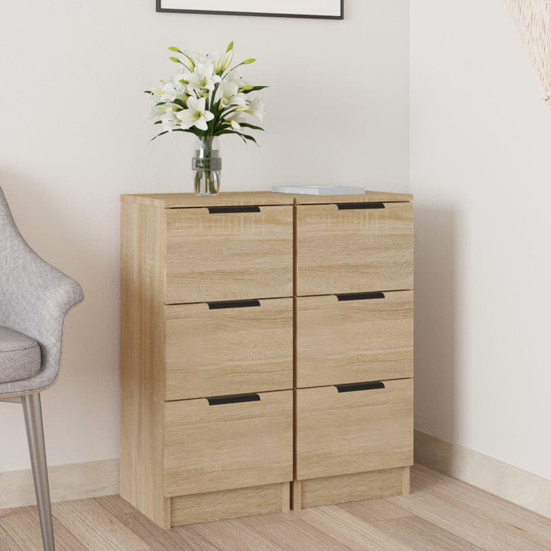 Josafat 30cm Sideboard, Dark Brown