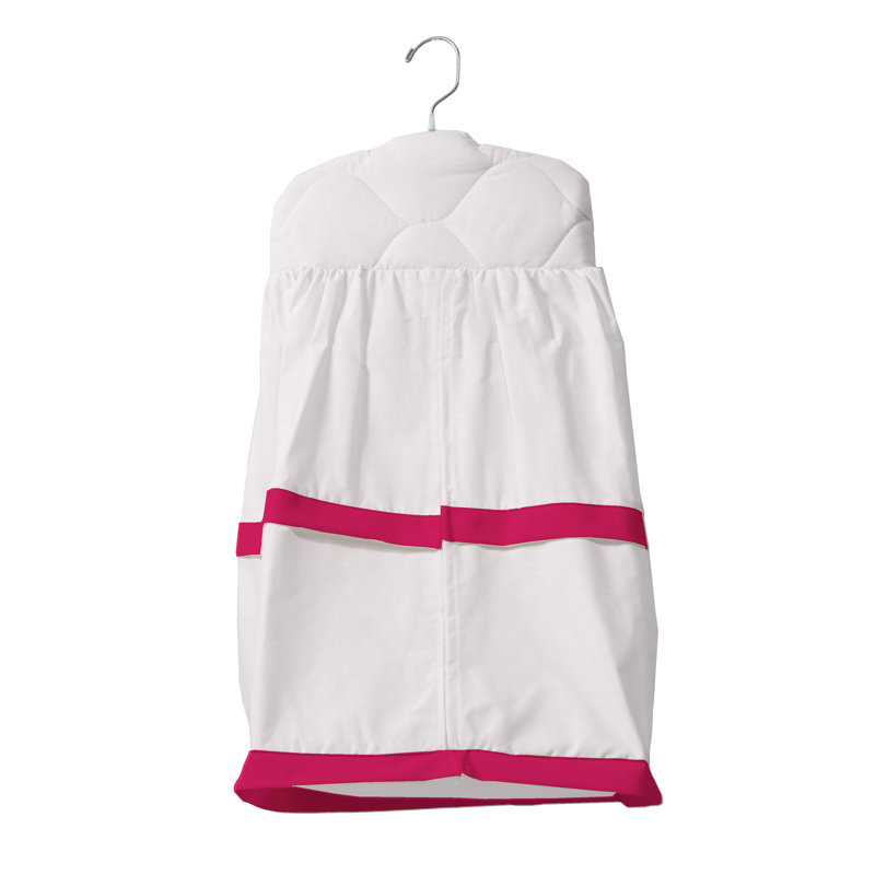Rangement pour lit de bébé Dvorak, Rose vif