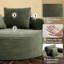 Chaise longue en mousse viscoélastique Cloud-466350349
