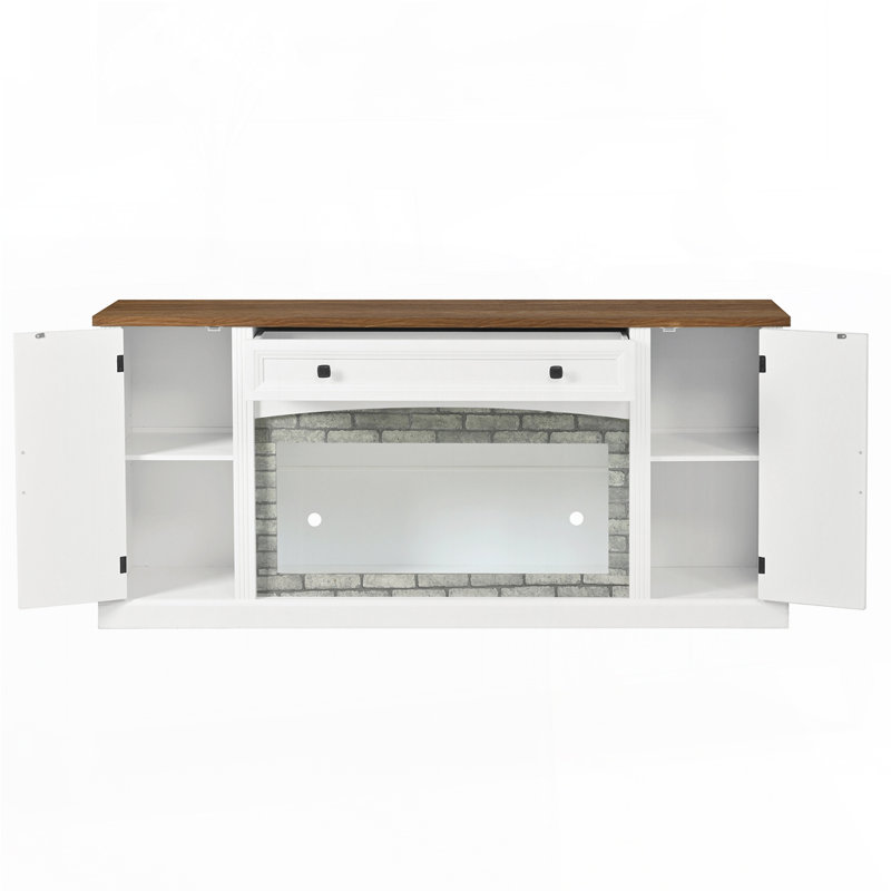 Meuble télé Elegant, Non, Blanc