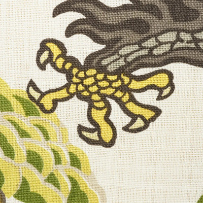 Tissu du dragon de Tchang Maï
