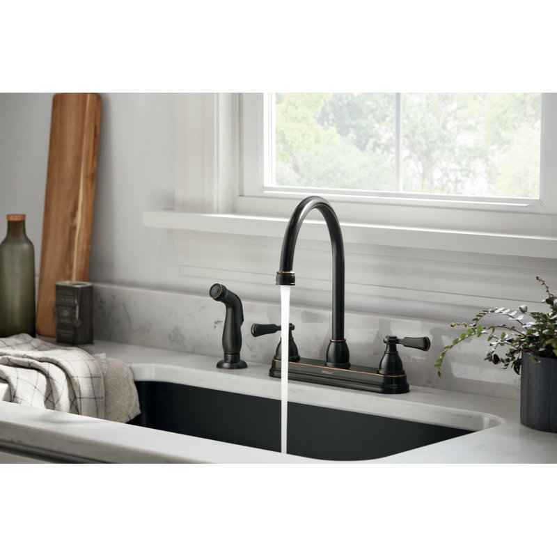 Peerless Elmhurst Kitchen Faucet with Side Spray, Oil Rubbed Bronze