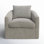 Menta Upholstered Swivel Barrel Chair