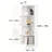 4-Tier Corner Display Cabinet with 3 Color Light, Display Case for Playroom, Bedroom-234704752