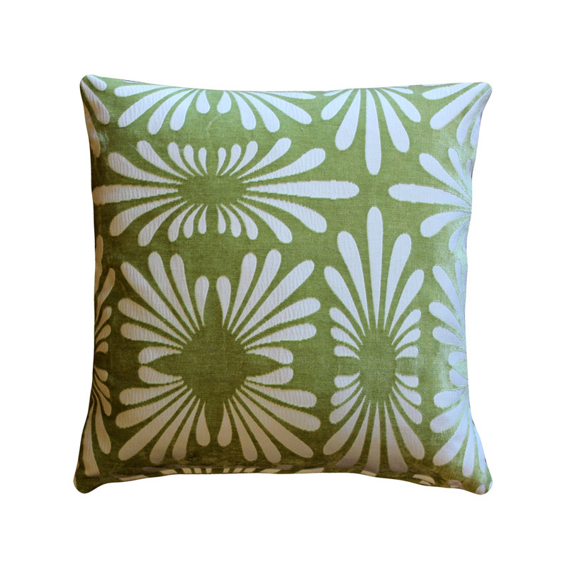 Coussin Daisy, Vert