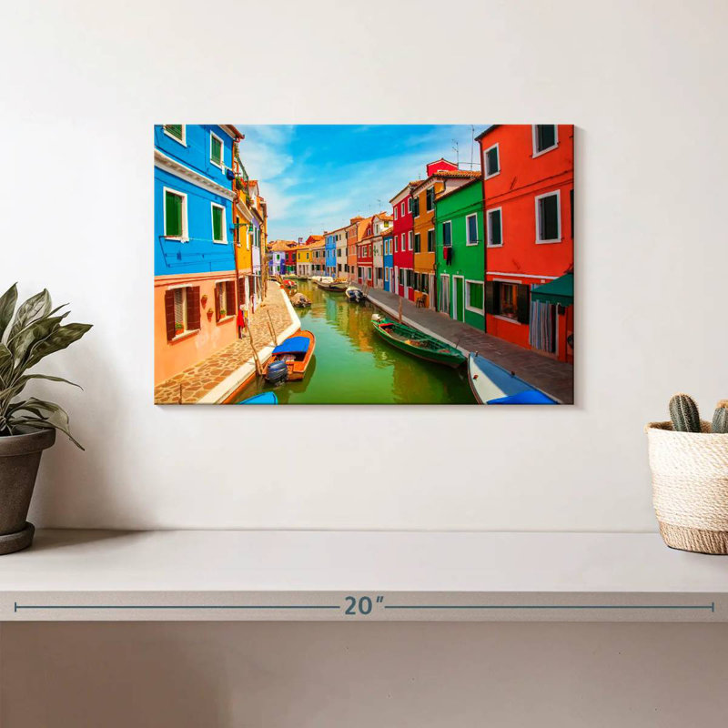 Canal Nicci Burano, H 8 po x l 12 po