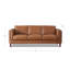 Canapé en cuir véritable 88 po Norcutt Coltyn