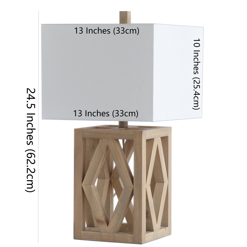 Ensemble de lampe de table brune 25 po Ivanhoe