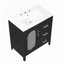 Meuble-lavabo simple 30,00 avec comptoir