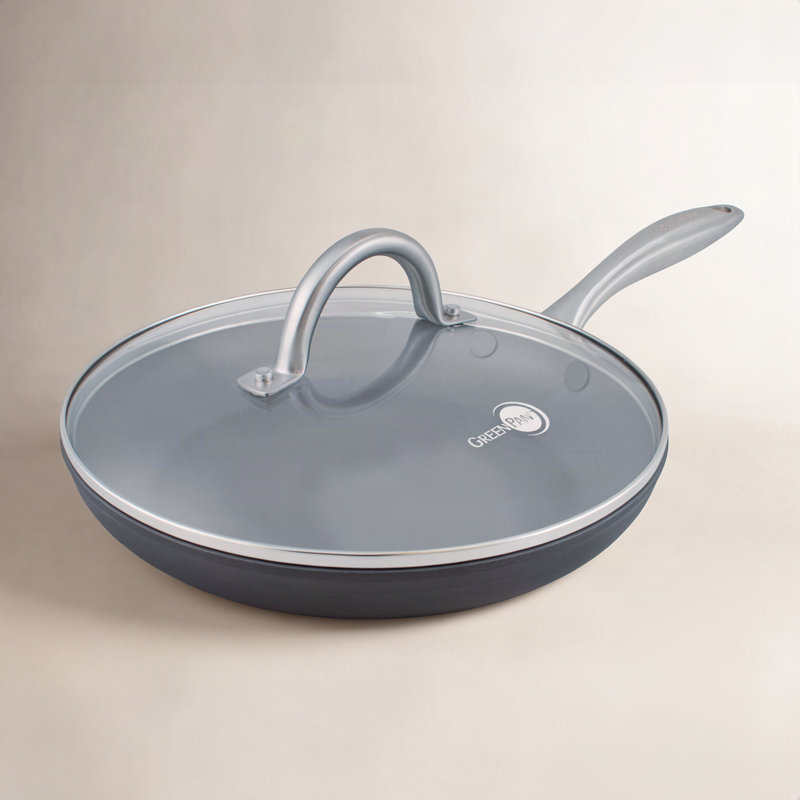GreenPan Lima Healthy Ceramic Nonstick Fry Pan with Lid