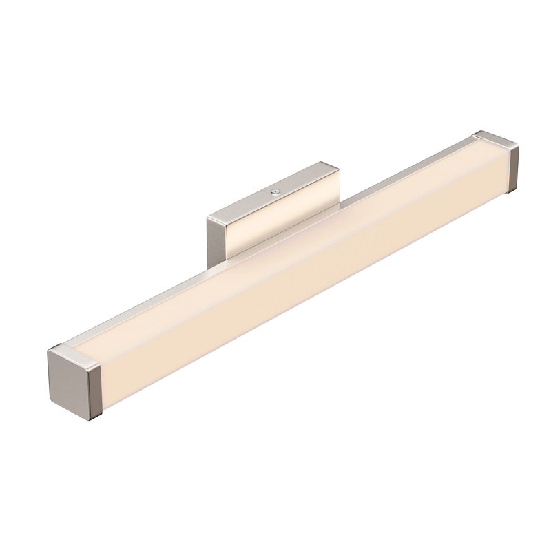24" Dimmable LED Bath Bar, Brushed Nickel