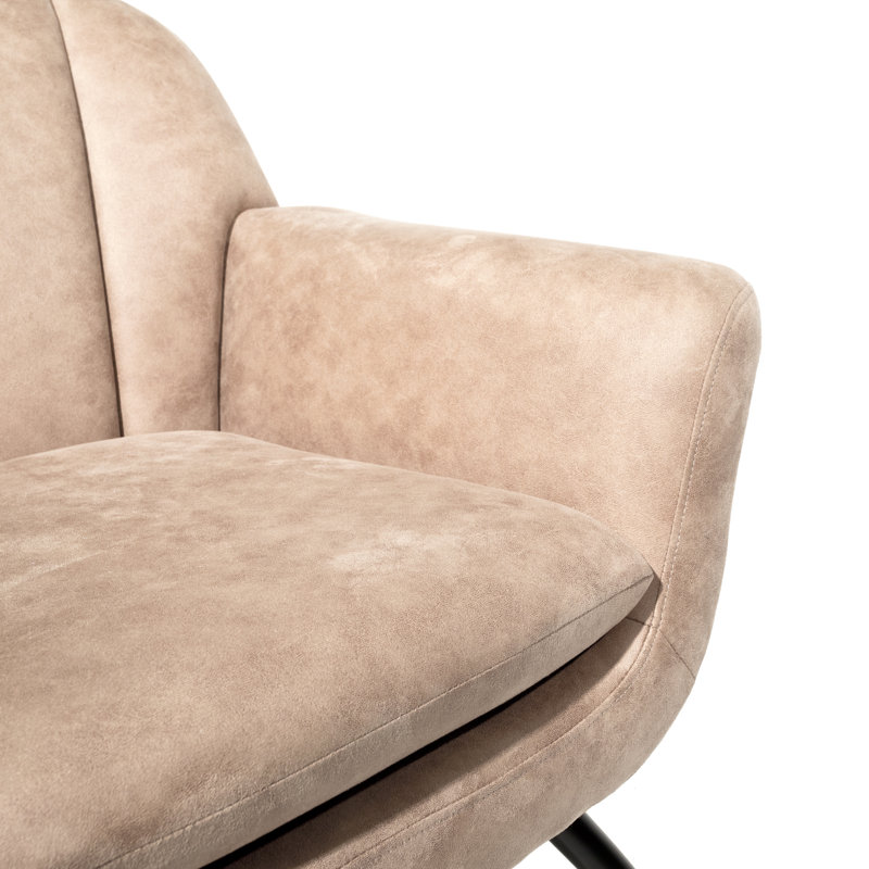 Birta Upholstered Armchair, Brown