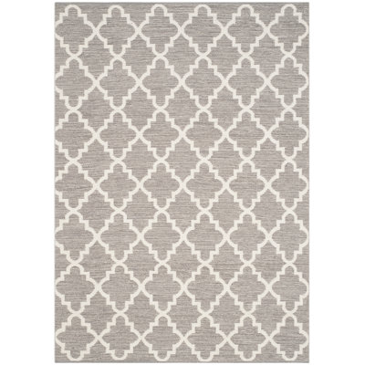 Lockbourne Hand Woven Cotton Geometric Rug