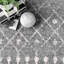 Guimauve Machine Woven Dark Gray Indoor Rug-40411790