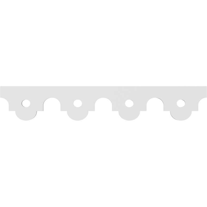 Bordure de sol en PVC de qualité architecturale Capistrano