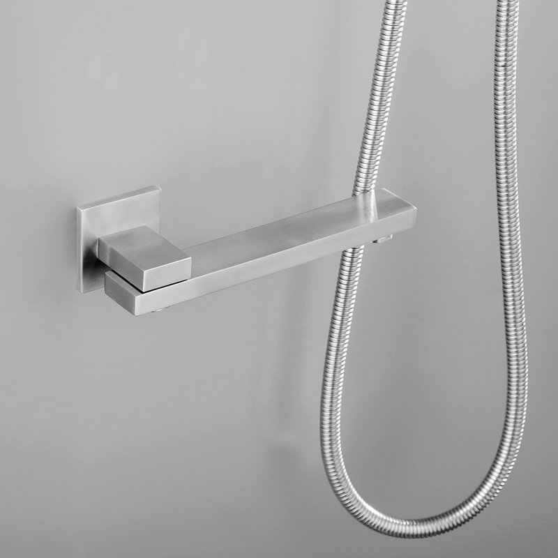 Thermostatic Complete Shower System, Brushed Nickel