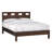 Loucas Riva Wood Bed In Chocolate Brown-118689162