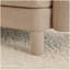 Repose-pieds Lucas - Polyester - Café-737119587