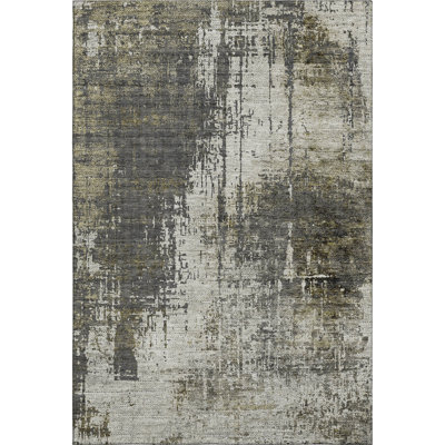 Premium Machine Washable Prisco Taupe Rug