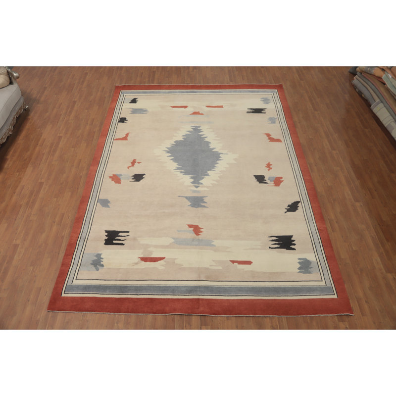 Tapis turc oriental en laine 10 x 14