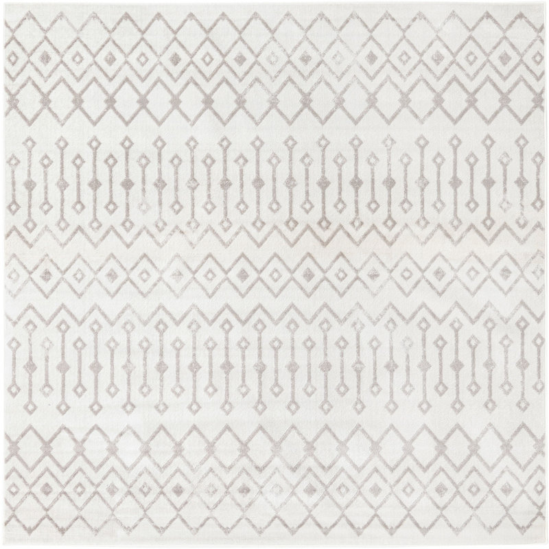 Moroccan Indoor Rug, Square 7'10"