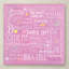 « baby fille », art textuel sur toile tendue-22068941