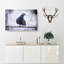 Pigeon Bird On A Wire - Wrapped Canvas Painting-56655401