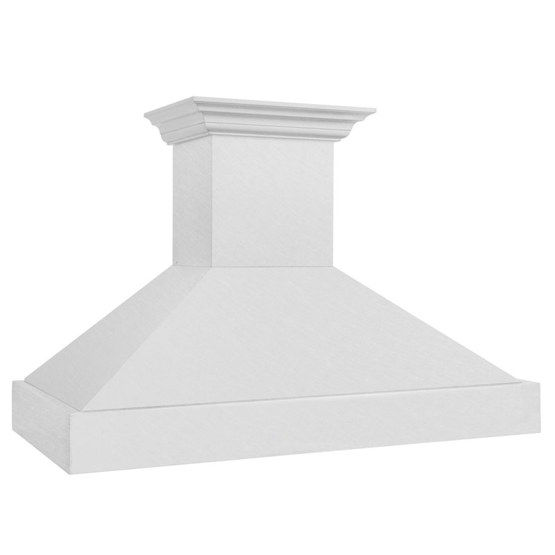 ZLINE 48" Fingerprint Resistant Stainless Steel Range Hood, Satin Stainless Steel