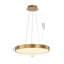 Lustre rond à DEL en laiton-738939623