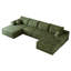 Canapé modulaire confortable en forme de U avec repose-pieds Boneless, idéal pour les salons-488741760-488741764-488741771