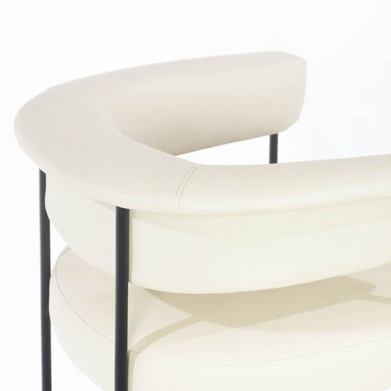 Mikra Leather Counter Stool - Buntin Collection