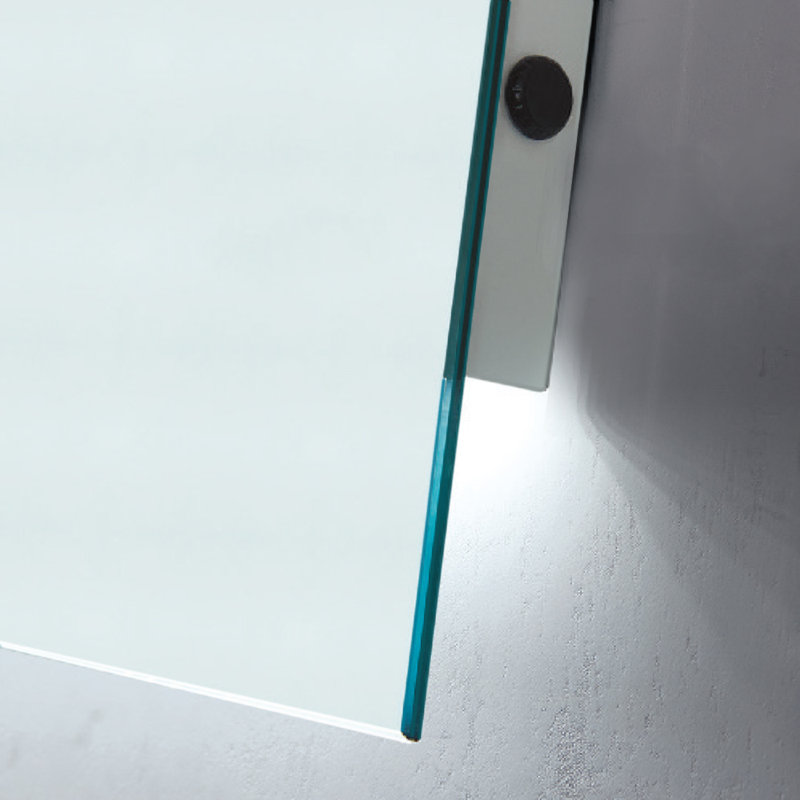 Brummett Metal Flat Wall Mirror