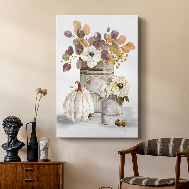 Arrangement d'automne I - galerie sur mesure, H 18 po x l 12 po