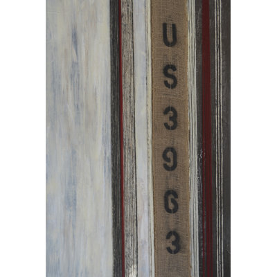 Code Words II 1 Piece Wrapped Canvas Painting