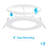 4" Slim Recessed LED, 9W, 2700K Soft White, Dimmable