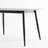 Rectangular 1.6M Stone Dining Table With Strong Metal Base, White + Black Color, Sintered Tabletop, Heat Resistance, Easy Cleaning, Rounded Corner Design, For Room Decor Large Ceramic Top, - , To-863547514