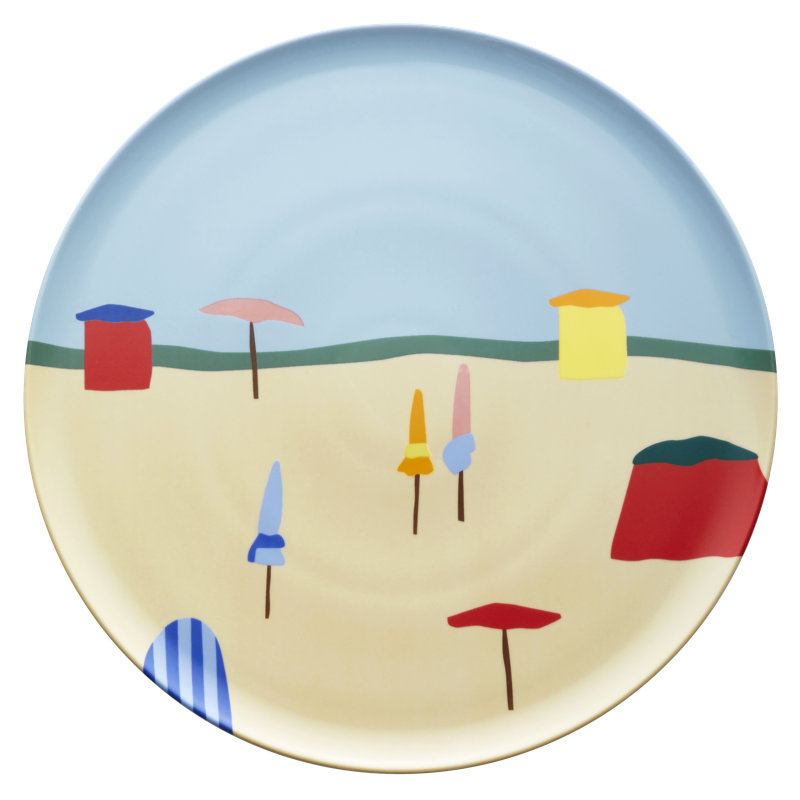 Destination Mer Porcelain Dinner Plate