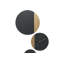 THE BLACK SYMBIOSIS 55cm Silent Wall Clock-71649691