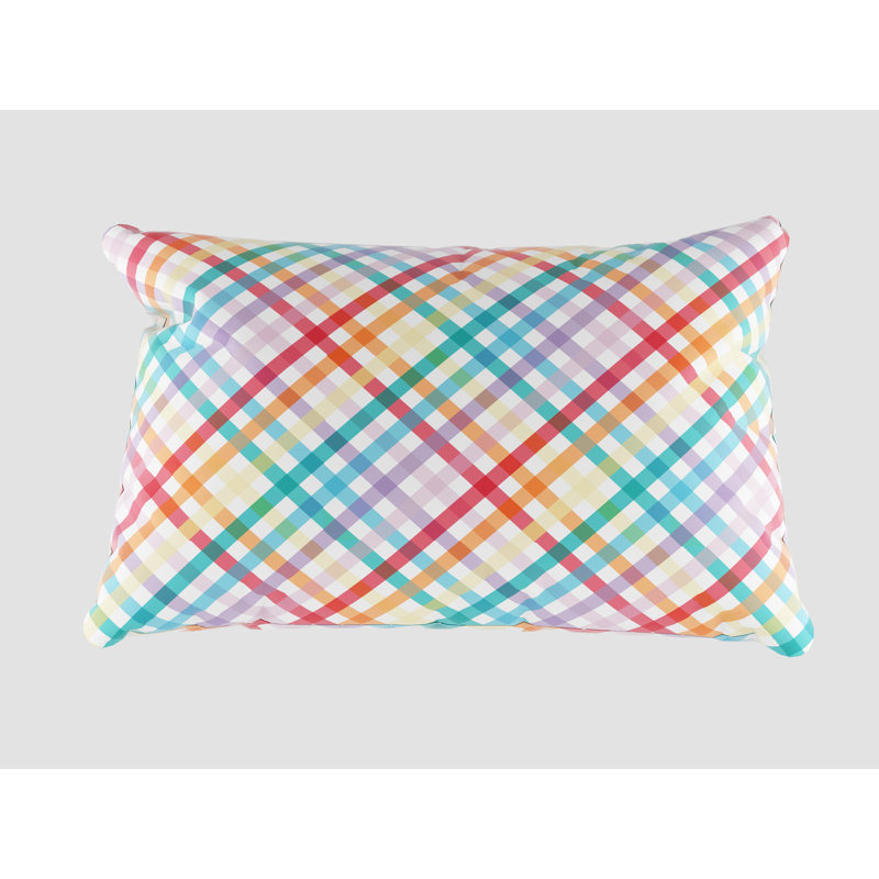 Microfiber Plaid Sheet Set, Full/Double Sheet Set with 2 Pillowcases
