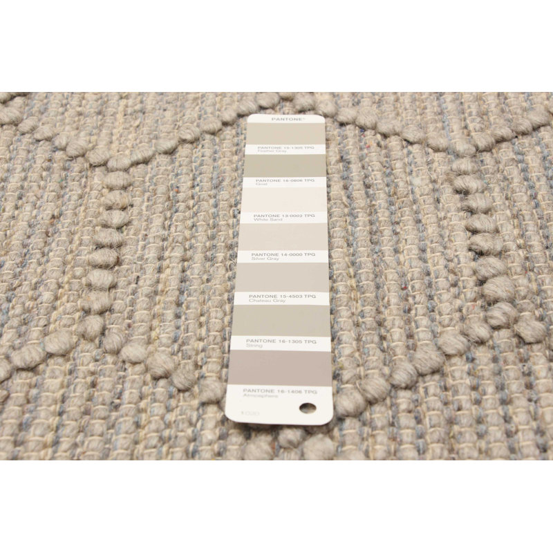 Tapis rectangulaire en laine New Age Demiya 5 pi x 7 pi 11 po Demiya