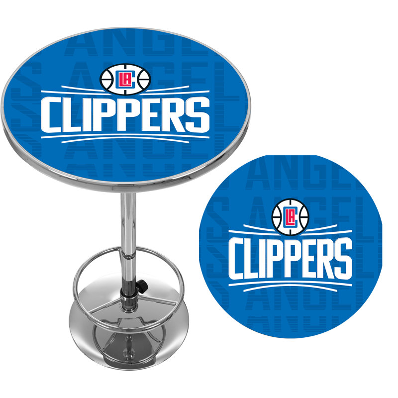 Table de bar avec repose-pieds NBA City, Clippers de Los Angeles