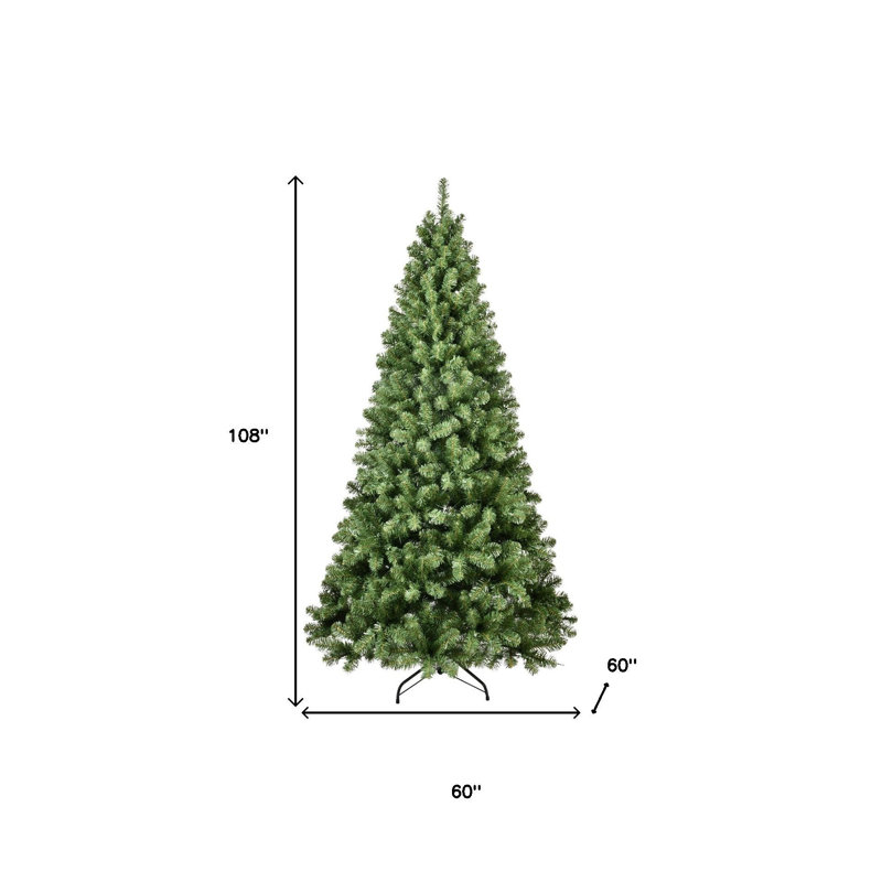 Arbre de Noël épinette 9 pi