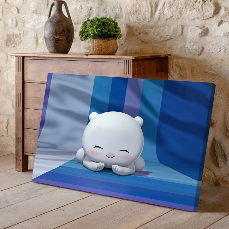 Reproduction d'art sur toile, "Mignon", H 9 po x l 12 po