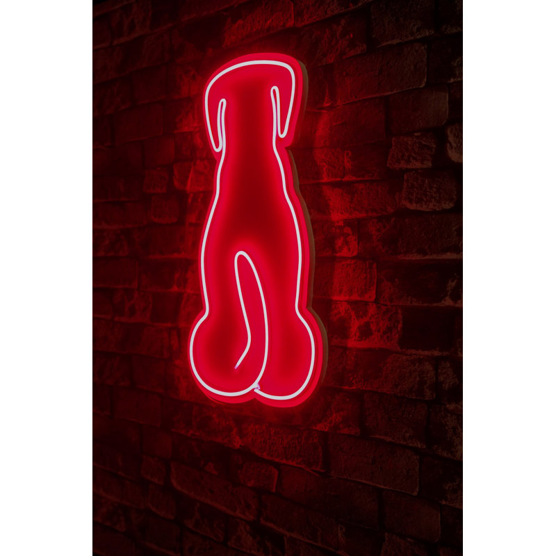 Bande d'éclairage néon flexible à DEL, rouge imperméable, 14,6 po x 15,7 po x 0,8 po | 12 V CC, 36 W maximum, 470 lumens, modèle en mousse de PVC | Parfait pour la décoration intérieure, les fêtes et les événements | Conception écoénergétique (10 000 kWh)