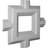 Inner Square Intersection for 8" Deluxe Coffered Ceiling System (Kit)