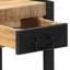 Side Table 35X35x50 Cm Solid Wood Reclaimed-2125280076