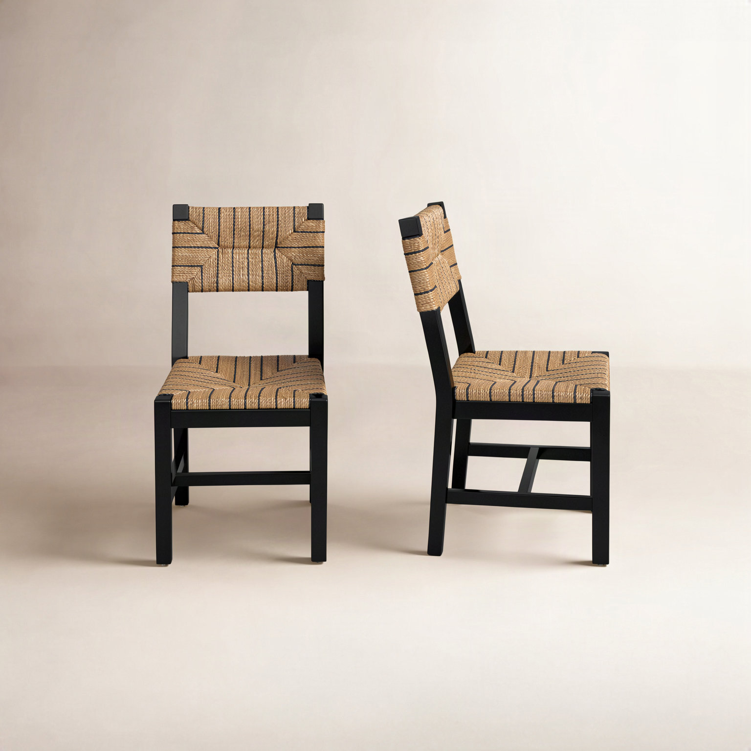 Willowbrook Mahogany Dining Chair, Black Stain