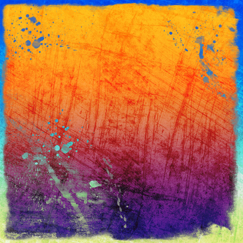 Scratched Vintage Background by Dziewul - Wrapped Canvas Print, 122cm H x 122cm W