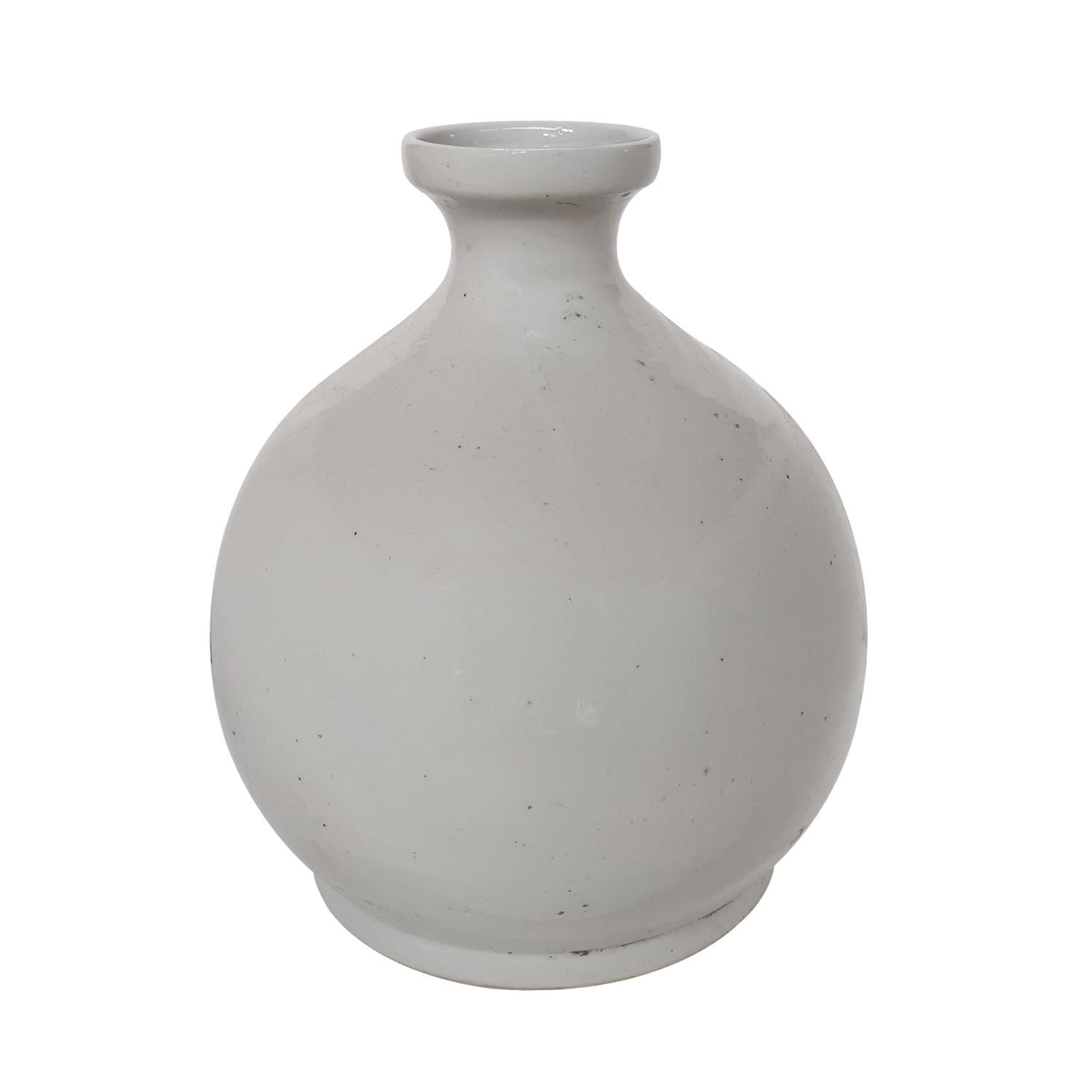 Legend of Asia Busan White 12" Indoor / Outdoor Porcelain Table Vase ...
