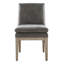 Chaise rembourrée en cuir Bethea-115950924